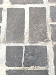Old Bricks background and textures.Sidewalk paving stones 