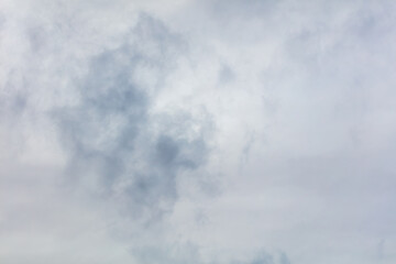 Clouds in the sky as background. Nature