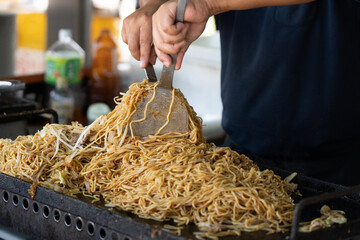 お祭り屋台のやきそば