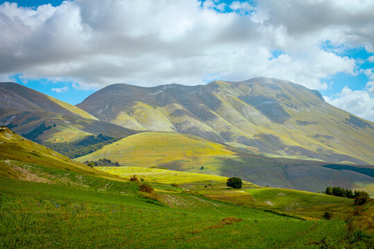 National Park Of The Sibillini Mountains.