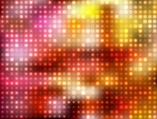  Vector abstract background of colored glowing dots, template for your design, wallpaper