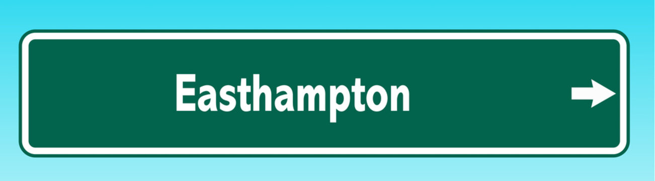 Easthampton Road Sign