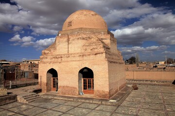 The Sojas Friday Masjid was built in the 12th century during the Great Seljuk period. The brick...