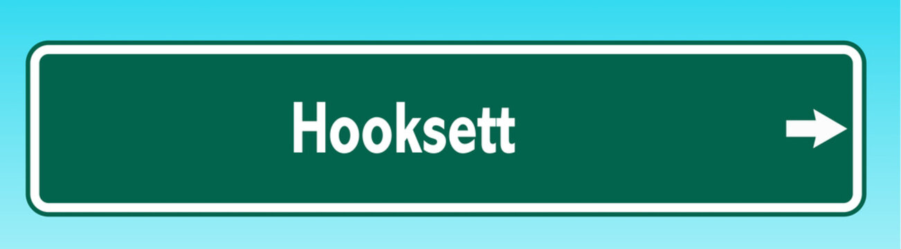 Hooksett Road Sign