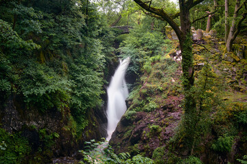 Aira Force Waterfall, Lake District, United Kingdom