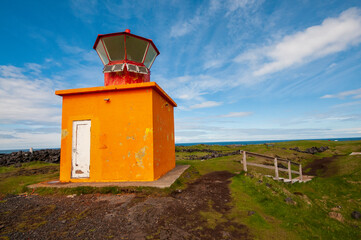 Phare de Ondverdarnes dans la péninsule du Snæfellsnes en Islande.