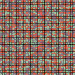 Abstract Geometric Pattern generative computational art illustration