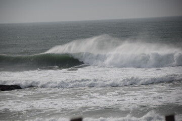 vague spectacle de la mer en Vendée