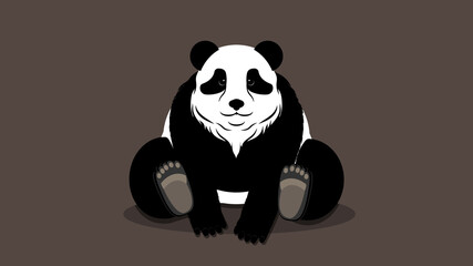 Cute Lazy Panda © tryshafira
