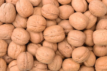 close up of walnuts
