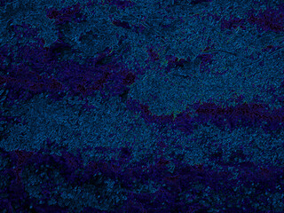 Grungy bright cover with circle of light water energy. Colorful blue kaleidoscope. Decorative fantasy backdrop in dark and light tones. Cool stylish contemporary art. Trendy abstract web design 