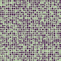 Fototapeta premium Abstract Geometric Pattern generative computational art illustration