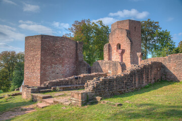 Ruins of Monastery of St. Michael in Heidelberg, Germany