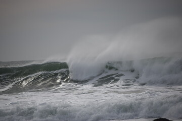 vague spectacle de la mer en Vendée