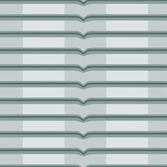 Seamless abstract  geometric  pattern. Horizontal stripes. Monochrome background. Wrapping paper. Print for interior design and fabric. Backdrop in vintage and retro style. Vector