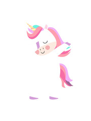 dabbing unicorn