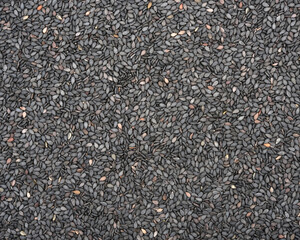 Black sesame  background