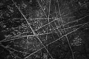 crushed ice glass cracks background, abstract seasonal background, pieces of ice crushed sharp overlay