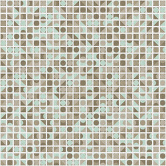 Fototapeta premium Abstract Geometric Pattern generative computational art illustration