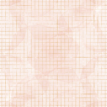 Vector pink rose gold lines mesh seamless pattern