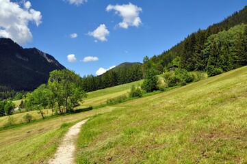Naklejka na ściany i meble Ramsau im Berchtesgadener Land
