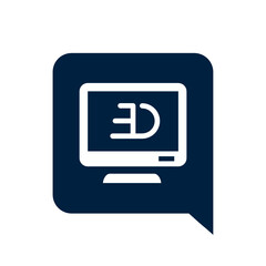 Fototapeta premium GlitchTV - APP