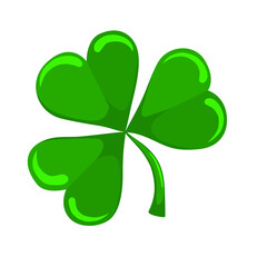 St. Patricks Day. Clover. Vector Illustration concept