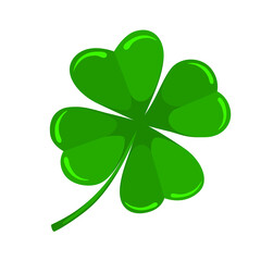 St. Patricks Day. Clover. Vector Illustration concept