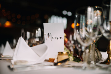 photo of a table in a restaurant
