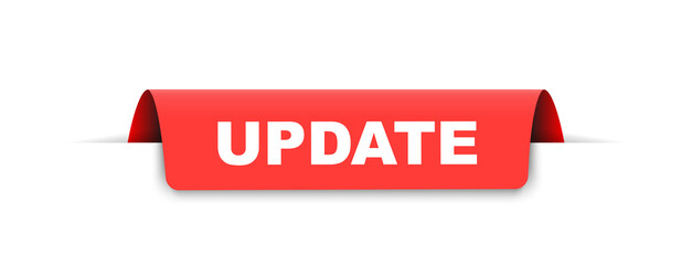 update banner template. update ribbon label sign.