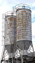 Silos à céréales