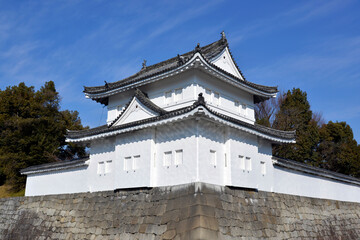 Fototapeta premium 二条城 東南隅櫓 京都市