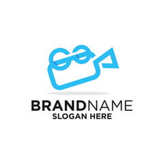 Camera Logo Design Template Inspiration, Vector Illustration, Photography. 