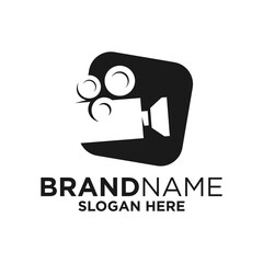 Camera Logo Design Template Inspiration, Vector Illustration, Photography. 