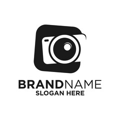 Camera Logo Design Template Inspiration, Vector Illustration, Photography. 