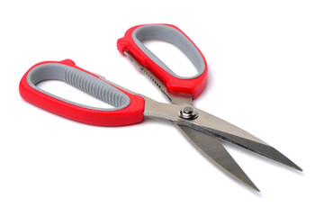 scissors on a white background