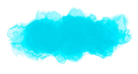 Watercolor Background - turquoise - 4