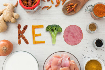 Keto diet ingredients