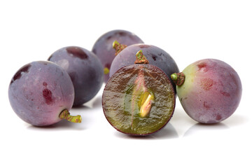 grape on white background 