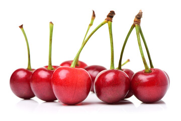 Cherry isolated on white background