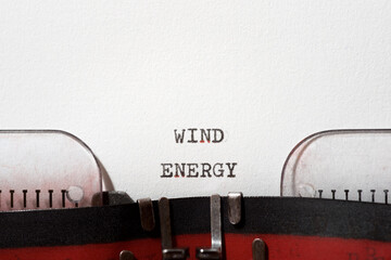 Wind energy text