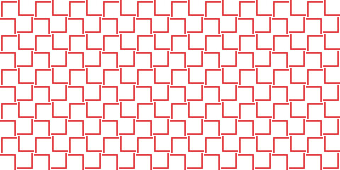 Fototapeta premium Seamless Pattern geometrical texture, background vector