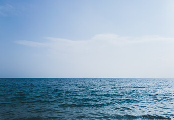 Fototapeta premium blue sky and sea