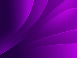 Abstract Wave Layers Background In Purple Color.