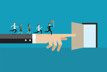 Point out the way to success