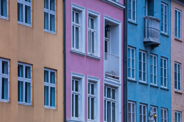 Harbor of Nyhavn, Copenhagen, Denmark, Nord Europe