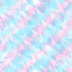 Tie dye shibori seamless pattern. Watercolour abstract texture.
