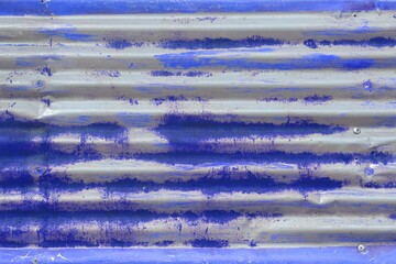 Corrugated metal background