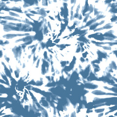 Tie dye shibori seamless pattern. Abstract texture.