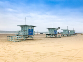 Manhattan Beach Morning Blue